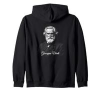 Giuseppe Verdi Leggendario Compositore lirico Italiano Felpa con Cappuccio
