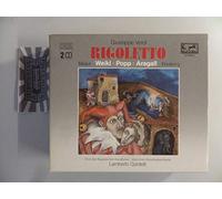 Giuseppe Verdi: Rigoletto - Lamerto Gardelli , Aragall, Weikl, Popp, Rootering, Takacs, Jungwirth, Malta, Riener, Ionita, Auer, Freyer, Nicolai and Hauterman- 2CD Box Set.