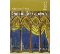 Giuseppe Verdi - Simon Boccanegra: Full Score