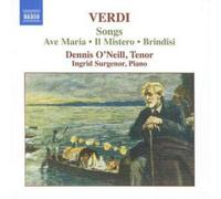 Giuseppe Verdi Songs - Ave Maria, Il Mistero, Brindisi (Surgenor, O'niell) (CD)