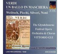 Giuseppe Verdi Un Ballo in Maschera (Gui, Welitsch, Picchi, Silveri, Noni) (CD)
