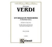 Giuseppe Verdi Un Ballo in Maschera (Sheet Music)