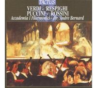 I Filarmonici – Verdi, Respighi, Puccini: Opere per orchestra – CD – Tactus