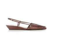 Giuseppe Zanotti - Orsola Woven Slingback Sandal - - Shoes - Donna - Marrone - 38 1/2 EU