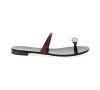 Giuseppe Zanotti, ,Shoes ,Donna ,Marrone ,36 EU Icon Ring Sandali