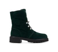 Giuseppe Zanotti, ,Shoes ,Donna ,Verde ,37 EU Stivaletti in Pelle Verde con Pelliccia