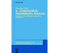 Giuseppe Zarra Il «Thesaurus pauperum» pisano (Copertina rigida)