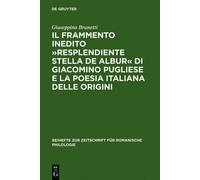 Giuseppina Brun Il Frammento Inedito »Resplendiente Stella de (Copertina rigida)