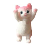 GIUSOBG Antistress Giocattoli da Spremere di Gatto 13cmx7cm, Squishy Gatto, Fidget Anti Stress Squeeze Toy, Relax per Bambini e Adulti, regali di Natale Regalo di Relax e Divertimento (A)