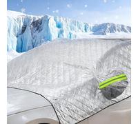 GIUSOBG Copertura Parabrezza Auto 230 * 148CM Copri Vetro Auto per Esterno Pieghevole Parasole Parabrezza,per la Protezione solare e la Protezione da Vento e Sabbia delle Carrello