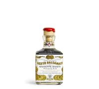 Giusti - Aceto Balsamico di Modena IGP 2 Medaglie d'oro - Cubica 250ml | Vellutato e bilanciato, con sentori di frutta matura, liquirizia e pepe nero. Ideale a crudo o in cottura, su insalate.