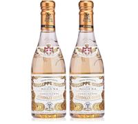Giusti - Agrodolce Bianco - Condimento a base di mosto d'uva e aceto - 250ml champagnotta (Confezione da 2)