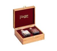 Giusti - Duetto in legno - Agrodolce Bianco e Aceto Balsamico di Modena IGP 3 Medaglie d'oro - 2x250ml