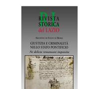 Giustizia e criminalità nello Stato pontificio