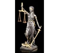 Giustizia Figura - Dea Il Giustizia - Veronese Foglia Oro Accenti