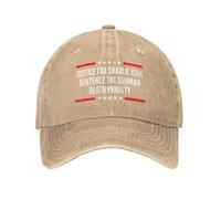 Giustizia per Charlie Kirk, condanna a Morte per l'Uomo Armato, Cappelli da Donna lavati e consumati