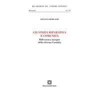 Giustizia riparativa e comunità