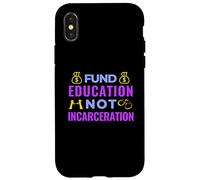 Giustizia sociale - Educazione ai fondi non incarcerazione - BLM Custodia per iPhone X/XS
