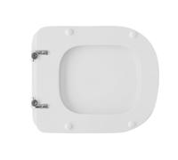 Cricket World Sedile WC per Pozzi Ginori Vaso Oasi Forma 8 44,5 x 37 cm Cerniere fisse Bianco
