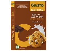 Giusto senza glutine biscotti avena gocce cioccolato 250 g