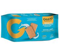 Giusto - Senza Zuccheri Aggiunti Biscotti Novellino Confezione 350 Gr (Scadenza Prodotto 28/01/2027)