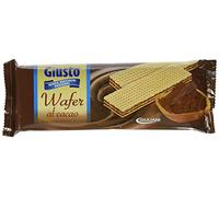 Giusto Biscotti Wafer al Cacao senza Zucchero 150 G