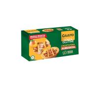 Giusto Crostatine Abicocca Senza Glutine, Snack con Marmellata per Colazione e Merenda, 4 x 45 g