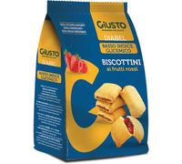 Giusto Diabel - Biscottini ai Frutti Rossi a Basso Indice Glicemico, 250g