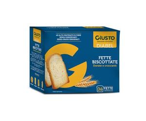Giusto Diabel, Fette Biscottate a Basso Indice Glicemico, 150g (1 pezzo)