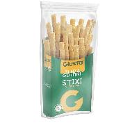 Giusto Giusto Senza Glutine Stixi Pizza snack ricchi di fibre, 60g