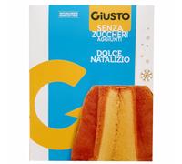 Giusto GIUSTO SENZA ZUCCHERO DOLCE NATALIZIO PANDORO 650 G