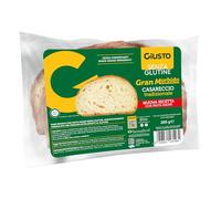 Giusto Pane Casereccio Senza Glutine, Pane Morbido già Pronto, Ottimo con Dolce e Salato, 200 g