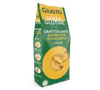 Giusto Grattugiato Panatura Croccante Senza Glutine, Panatura di Mais, 200 g