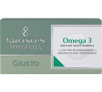 giusto omega 3 kronos dha da alga marina veg 10 bustine