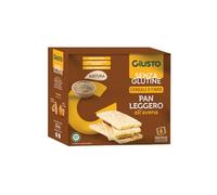 Giusto Pan Leggero Croccante all'Avena Senza Glutine, Fette Friabili da Sostituire al Pane, 150 g