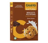 Giusto senza glutine biscotti avena gocce cioccolato 250 g