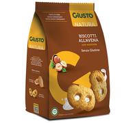Giusto Senza Glutine Biscotti Avena Con Nocciole 250 G