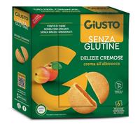 Giusto Senza Glutine Delizie Cremose Albicocca 6 Confezioni Da 30 G