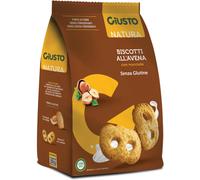 giusto senza glutine biscotti avena con nocciole 250 g