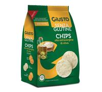 Giusto Senza Glutine Chips All'Olio Extra Vergine Di Oliva 48g