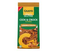 Giusto senza glutine ciock & crock cornflakes caramello salato 125 g