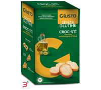 GIUSTO SENZA GLUTINE CROC-STI' CON OLIO EXTRAVERGINE D'OLIVA 100 G