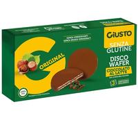 Giusto senza glutine disco wafer cioccolato al latte 3 x 24 g