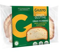 Giusto Pane Casereccio Senza Glutine, Pane Morbido già Pronto, Ottimo con Dolce e Salato, 200 g