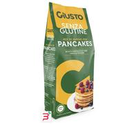 Giusto Preparato per Pancake Senza Glutine, Farina Integrale di Avena, Fonte di Fibre e Proteine, 400 g