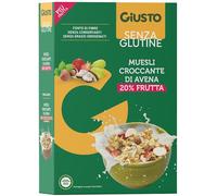 giusto senza glutine muesli avena frutta secca 275 g