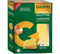 Giusto Sfoglia Lasagne Senza Glutine, Pasta Trafilata al Bronzo, 200 g