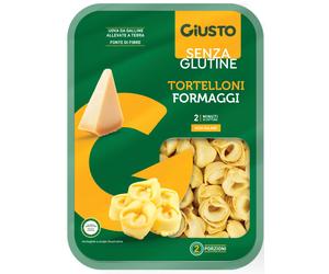 giusto senza glutine tortelloni formaggi 250 g