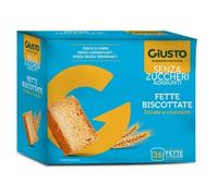 Giusto - Senza Zuccheri Aggiunti Fette Biscottate Confezione 300 Gr (Scadenza Prodotto 28/09/2025) + 1 CONFEZIONE OMAGGIO