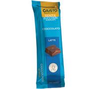 giusto senza zucchero barretta cioccolato latte 42 g